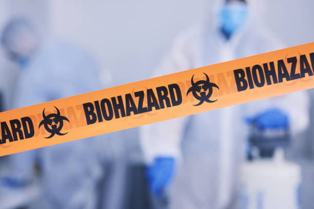 Professional Biohazard technician working in Highland, MD